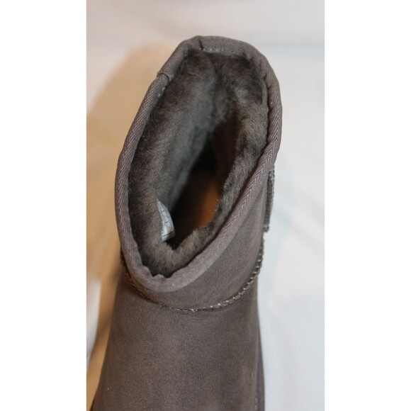 UGG Women's Classic Suede Shearling Lined Mini II Boots GRAY NWOB 8 - Picture 5 of 7